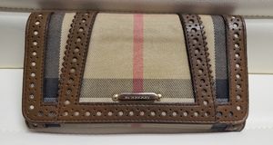 Burberry Saddle Prosum Nova Check Wallet